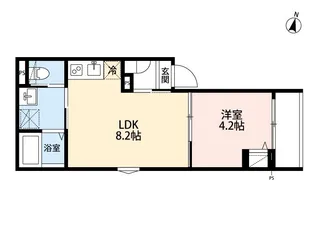 Leaf Moon【2階】の間取り