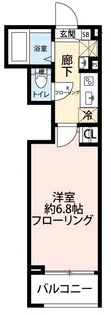グランクオール青井EAST【1階】の間取り