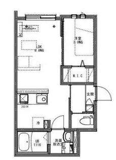 KEIAI RESIDENCE 西大宮Ⅱ【2階】の間取り