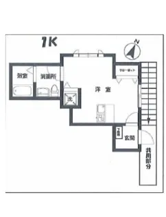 シティーカーブ【2階】の間取り