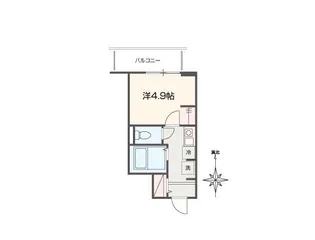 MELLAS北赤羽【2階】の間取り