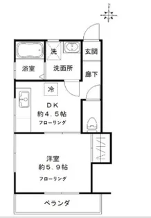 アスナロ【2階】の間取り