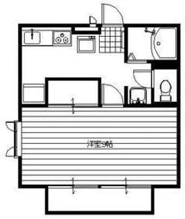 ドリームヴィラ【1階】の間取り