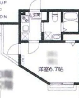 ウエストガーデン八木崎【2階】の間取り