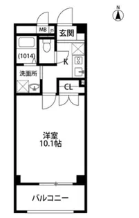 アンプルール フェール Surie【2階】の間取り