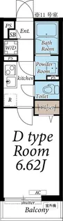 リブリ・さいたま新都心Ⅱ【1階】の間取り