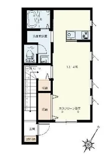 セントラルコート伊奈【2階】の間取り