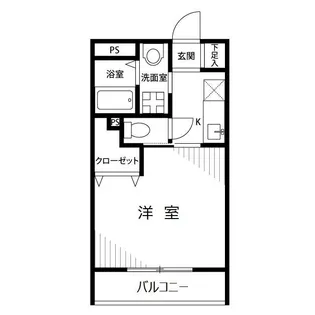 アムール AKIRA【1階】の間取り