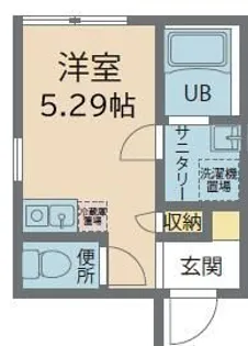 カインドネス王子神谷【3階】の間取り