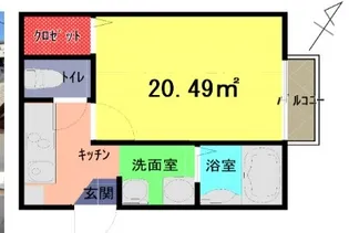May breeze【1階】の間取り