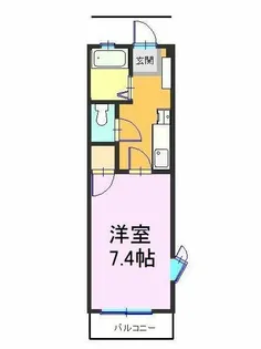 クレストヒルズ【2階】の間取り