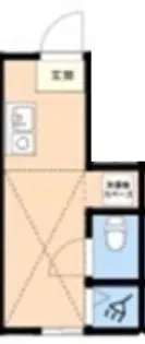 TOKYOβ浮間舟渡1【2階】の間取り