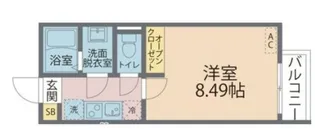 カインドネス蕨【1階】の間取り