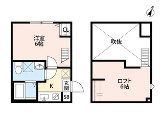 カムリンⅡ(カムリンツー)【1階】の間取り