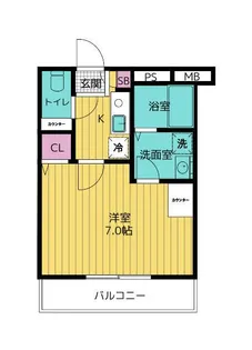 エフプレスト丸ヶ崎【2階】の間取り