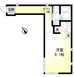 RCスリーレ東十条【2階】の間取り