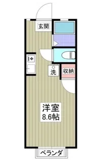 フォレスト東大宮【1階】の間取り