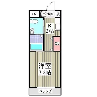 パンテオン【1階】の間取り