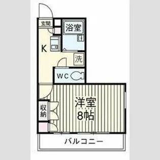 サンB【3階】の間取り