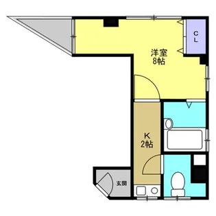 マンション麗和【1階】の間取り