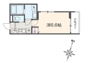 MELDIA与野本町Ⅲ【3階】の間取り