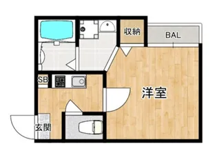 エスペランツァ【1階】の間取り