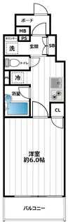 ロワールノイ王子【1階】の間取り