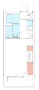 リブリ・プランドール大宮【1階】の間取り