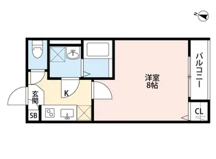 ONE FOR ALL大宮【1階】の間取り