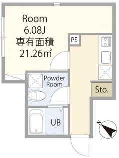 エテルノヴァローレ七里【1階】の間取り