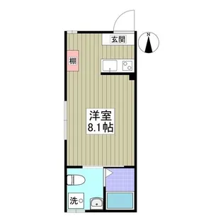 フォルテ西川口【1階】の間取り