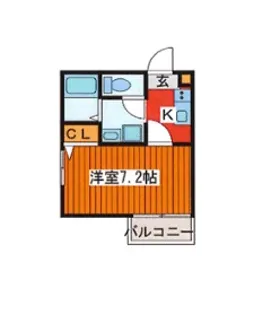 ラフィーナー北戸田【1階】の間取り