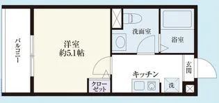 チェルシークロイスターズ【3階】の間取り
