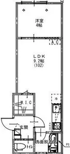 KEIAI RESIDENCE 大和田Ⅳ【2階】の間取り
