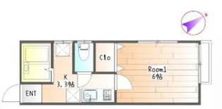 OHANA TERRACE【1階】の間取り