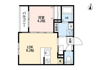SOLARE 元町(ソラーレ モトマチ)【1階】の間取り