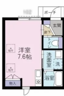 Soleil Enikes(ソレイユ エニケス)【1階】の間取り