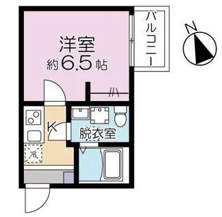 アイクル西川口【2階】の間取り