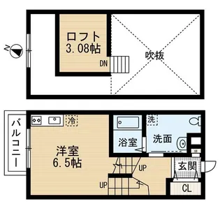 floraison【2階】の間取り