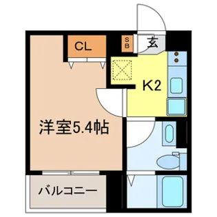 IXO浅間町【3階】の間取り