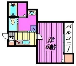 Mark Duo浦和【3階】の間取り
