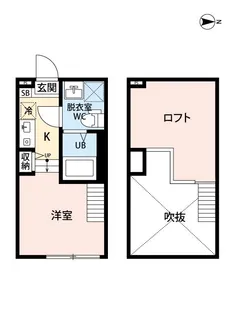 Casa Azul 王子栄町【1階】の間取り