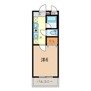 シャテロ イワサキ【2階】の間取り