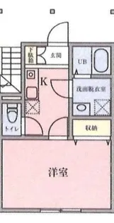 ハイツ・ストーリア【1階】の間取り
