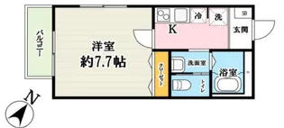 グレイスⅡ【1階】の間取り