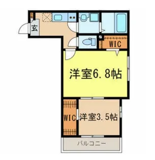 REVE大宮【2階】の間取り