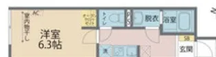 カインドネス南浦和【2階】の間取り