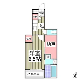 グランデ・ヒルズ【1階】の間取り