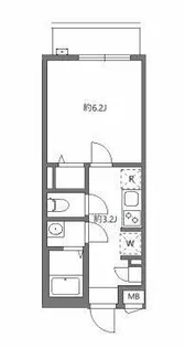 エムシティ戸田【1階】の間取り