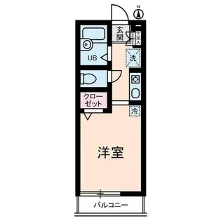 プロムナード中浦和【1階】の間取り